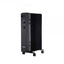 Calorifer electric cu 9 elementi, 2000W, termostat reglabil, protectii incluse