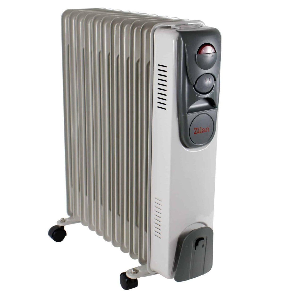 Calorifer electric cu ulei 2500W, 11 elementi, termostat reglabil, 3 trepte de incalzire