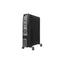 Calorifer electric cu ulei 2500W, 11 elementi, termostat reglabil, negru