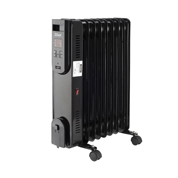 Calorifer electric cu ulei 9 elementi, 2000W, telecomanda si ecran LED