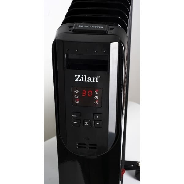 Calorifer electric cu ulei 9 elementi, 2000W, telecomanda si ecran LED