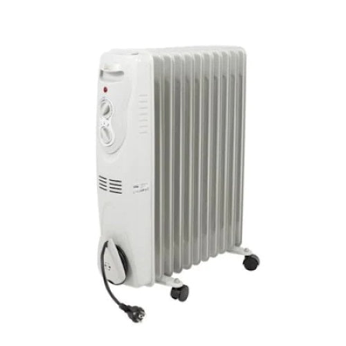 Calorifer electric FOXMAG24, putere 2500 W, cu 11 elementi, alb