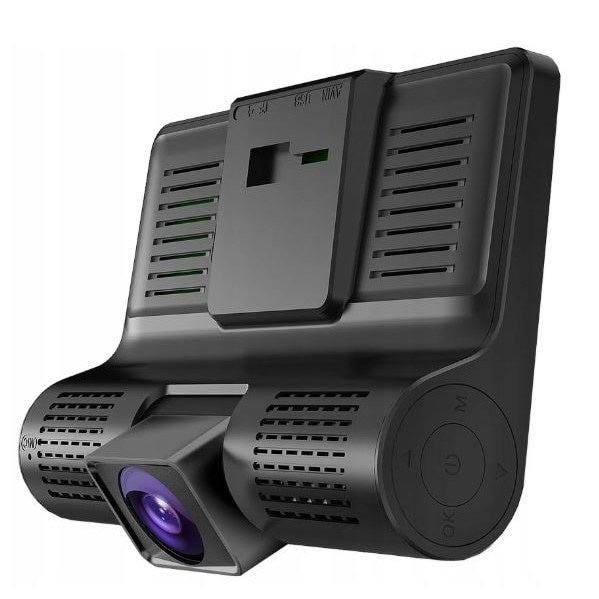 Camera auto DVR, Quidux Q300, ecran 4"", 1080p, 170 grade, senzor G, Negru