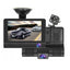 Camera auto DVR, Quidux Q300, ecran 4"", 1080p, 170 grade, senzor G, Negru