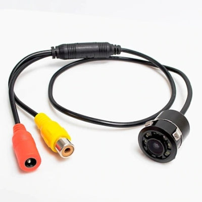 Camera auto marsarier, cu senzor de lumina incorporat, impermeabila, cu 8 leduri, negru