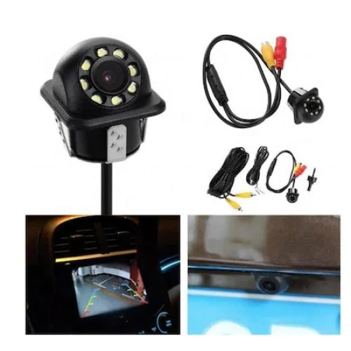 Camera auto marsarier, HD, unghi de filmare 170 °, rezistenta la apa si praf, negru