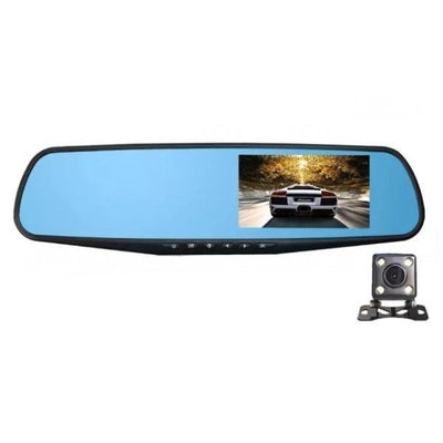 Camera Auto, Oglinda, Dual Lens, Display 4.3"", Full HD 1080P Night Vision, Senzor De Miscare