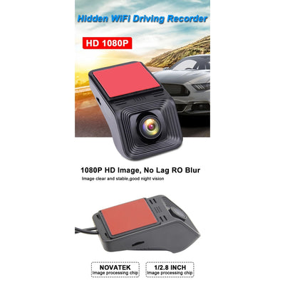 Camera auto video de bord DVR, Camera de bord ultracompacta, FULL HD, Pornire automata, USB 2.0, detectie miscare, viziune nocturna, unghi larg 150