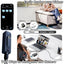 Camera de corp cu inregistrare audio si video, detectare miscare, vedere nocturna, functie de reportofon, baterie reincarcabila, autonomie 4h, USB Tip C, ecarn LCD, negru