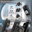 Camera de corp cu inregistrare audio si video, detectare miscare, vedere nocturna, functie de reportofon, baterie reincarcabila, autonomie 4h, USB Tip C, ecarn LCD, negru