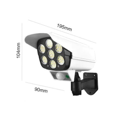 Camera de supraveghere FOXMAG24 falsa, senzor de miscare, incarcare solara