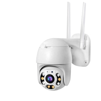 Camera De Supraveghere FOXMAG24® , FULL HD 1080P, 2MP, Wifi, Interior/Exterior, Vedere Color Noaptea, Rezistenta La Apa, Comunicare Bidirectionala, Senzor Miscare
