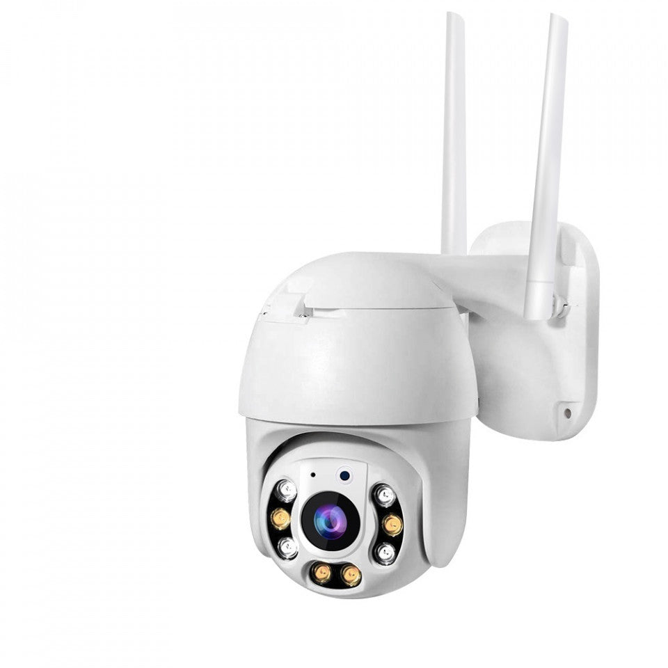 Camera De Supraveghere FOXMAG24® , FULL HD 1080P, Aplicatie mobila Yoosee, 2MP, Wifi, Interior/Exterior, Vedere Color Noaptea, Rezistenta La Apa, Comunicare Bidirectionala, Senzor Miscare