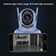 Camera de supraveghere FOXMAG24® RHJ, HD, Wi-Fi, Intercom, Night Vision