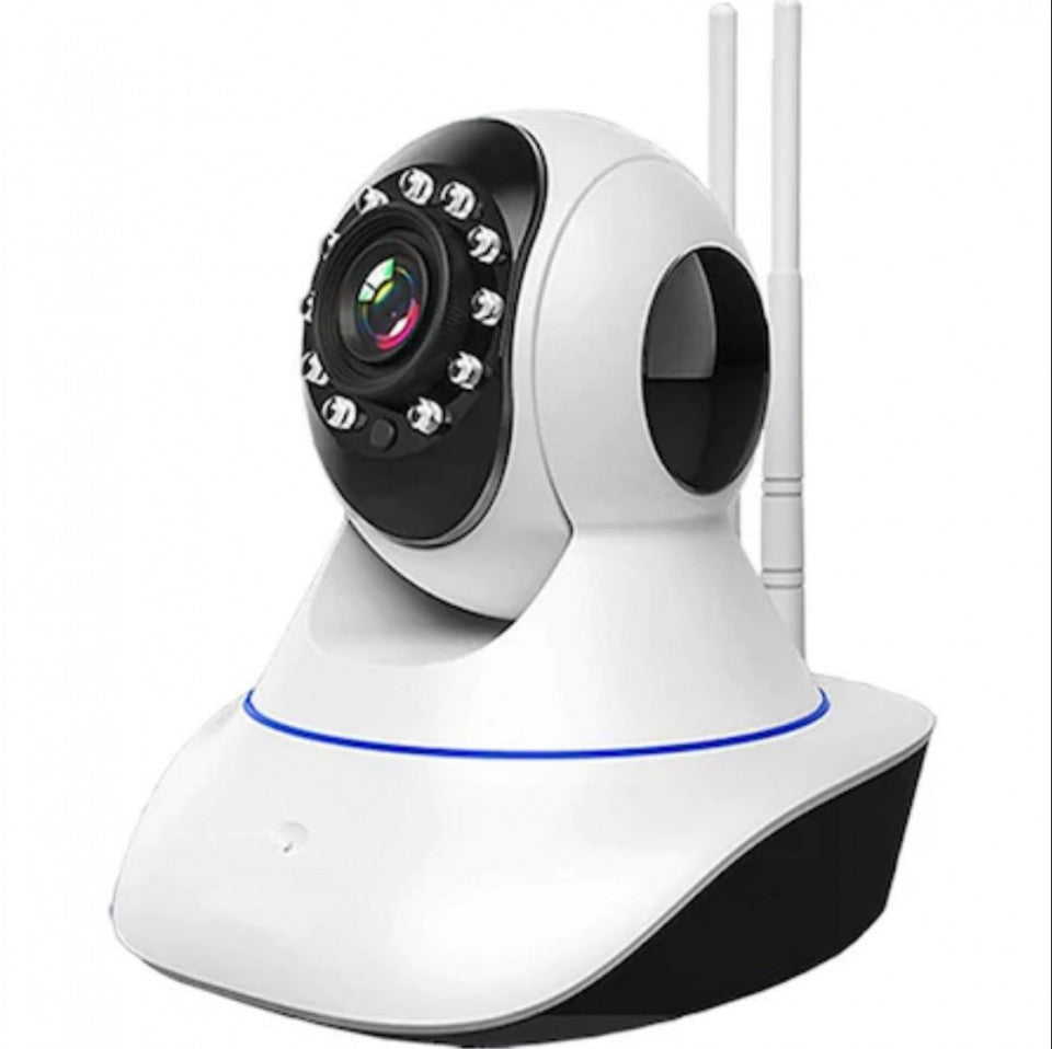 Camera de supraveghere RHJ, HD, Wi-Fi, Intercom, Night Vision, Alb, FOXMAG24