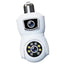 Camera de supraveghere tip bec, WiFi, dubla, 360° panoramic, alarma, vedere nocturna, port microSD, detectare a miscarii, alb