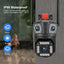 Cameră de Supraveghere Wi-Fi cu 2 Camere, cu fir, 9 MP, control prin aplicatie V380 PRO