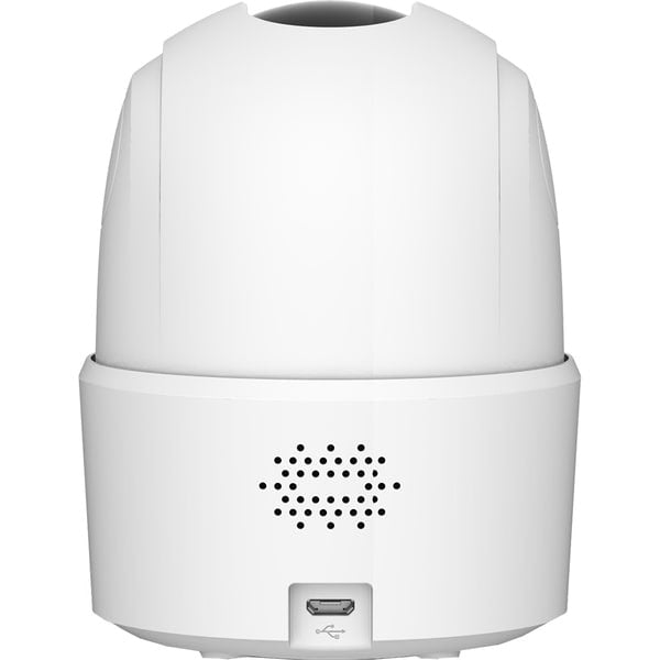 Camera de supraveghere Wi-Fi, cu microfon, comunicare bidirectionala, detectie umana, stocare microSD, aplicatie pentru mobil, alb