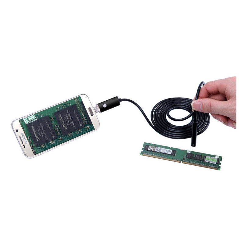 Camera endoscopica pentru telefon, 6 x LED, USB, 10 m