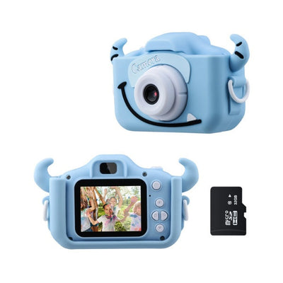 Camera foto digitala, 12MP, pentru copii, cu card de memorie, jocuri si rame foto