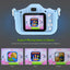 Camera foto digitala, 12MP, pentru copii, cu card de memorie, jocuri si rame foto