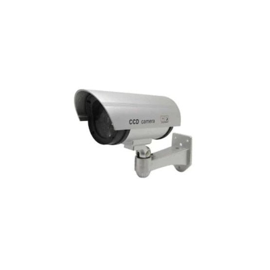 Camera FOXMAG24 de supraveghere falsa, pentru exterior, cu lumina LED rosu indicator