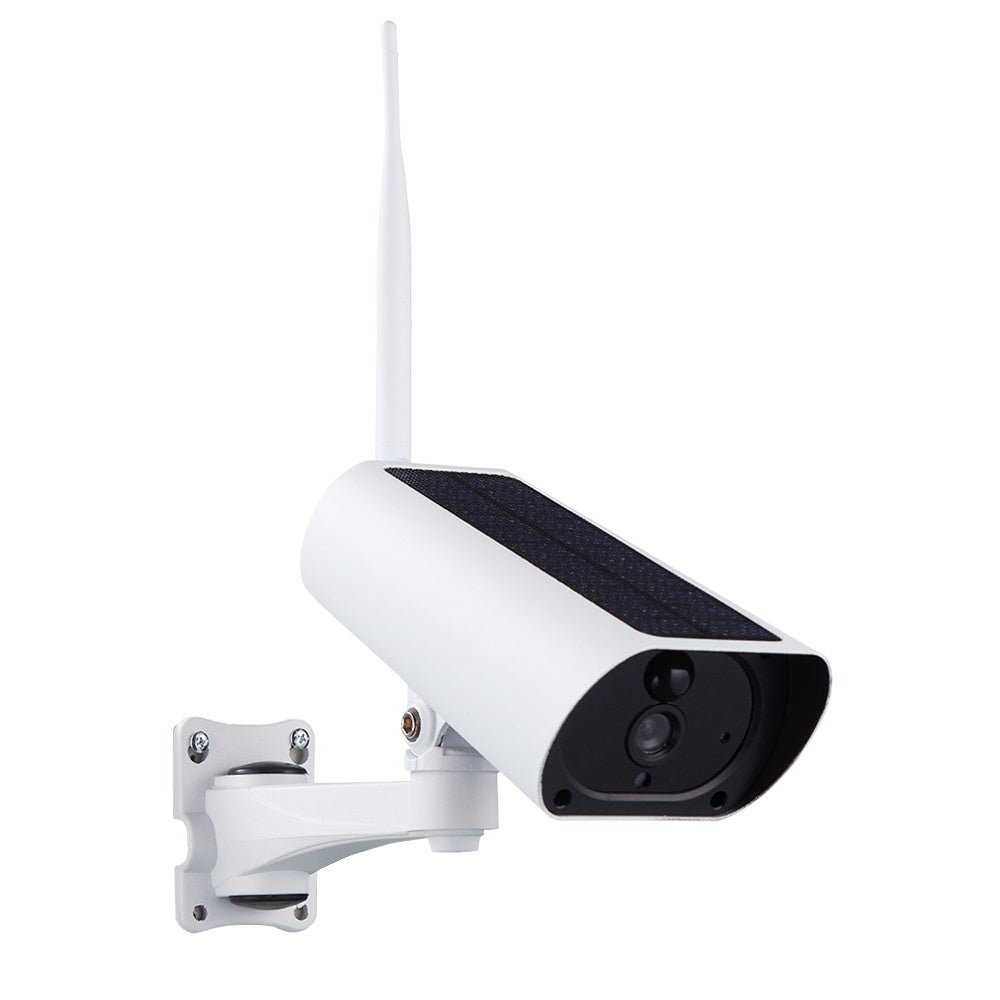 Camera inteligenta PRO, Panou solar, Acumulatori, Full HD 2MP, Wireless, iOS si Android, 4X Zoom, Microfon/ Difuzor, Waterproof IP66, Night Vision