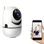 Camera IP WiFi, rotativa la 360°, Full HD, Night Vision, notificari telefonice, alb