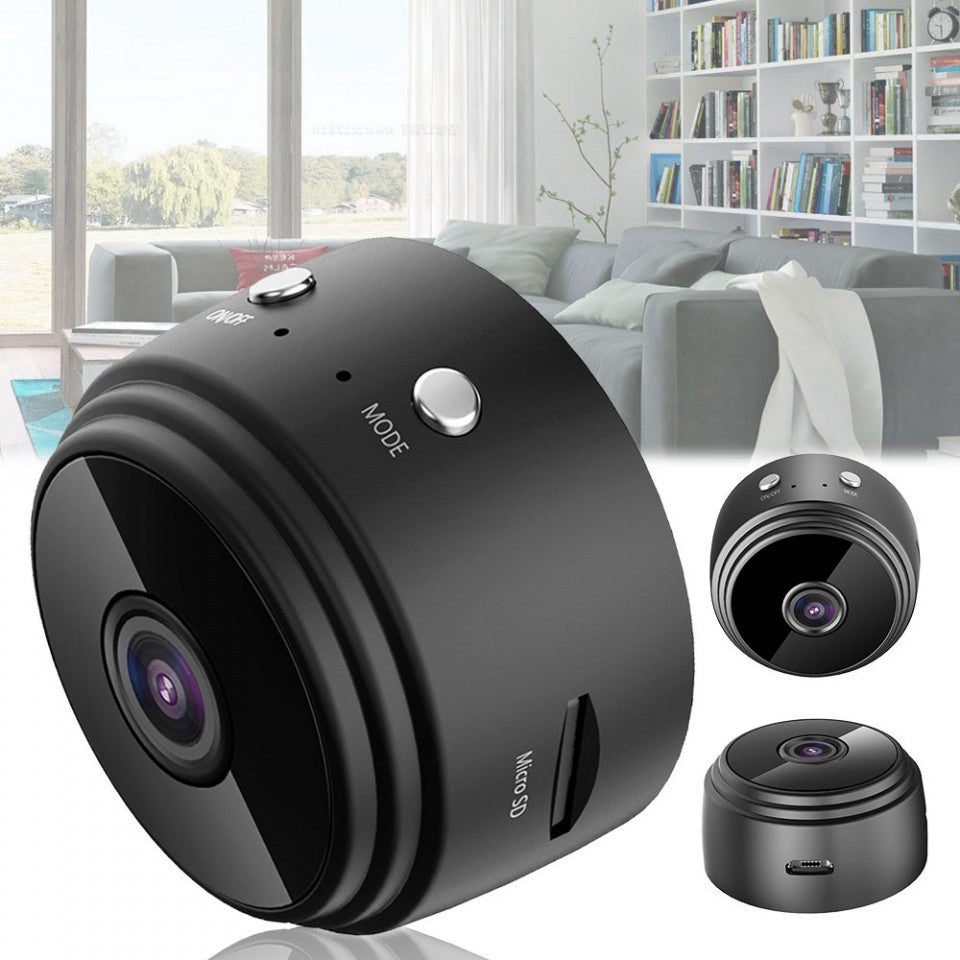 Camera Spion FOXMAG24®, 1080p, Audio-Video, Night Vision, Senzori de miscare