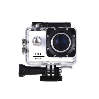 Camera Sport FOXMAG24 1080P Full HD, Rezistent la Apa 30m, USBM 2.0, HDMI, Slot Micro SD, Autonomie 70 min, 900 mAH, Alb