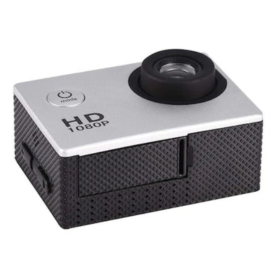 Camera Sport Waterproof FOXMAG24, HD 1080P, 2 inch, Autonomie 90 min, Argintiu