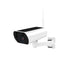 Camera Supraveghere FOXMAG24 de Exterior, cu Panou Solar si WIFI, 1080P HD, 2 MP, IP 65, Slot TF Card, PIR, IR, Carcasa Metalica, Antena, Suport Montare, Alb
