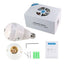 Camera supraveghere panoramica IP wireless bulb 360 grade Fisheye 1080p cu sd card, audio, microfon si alarma