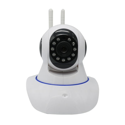Camera supraveghere Video 3D HD Wifi, MEILAN, viziune nocturna, audio pe 2 cai, anti-zgomot, detectare de miscare，Alb