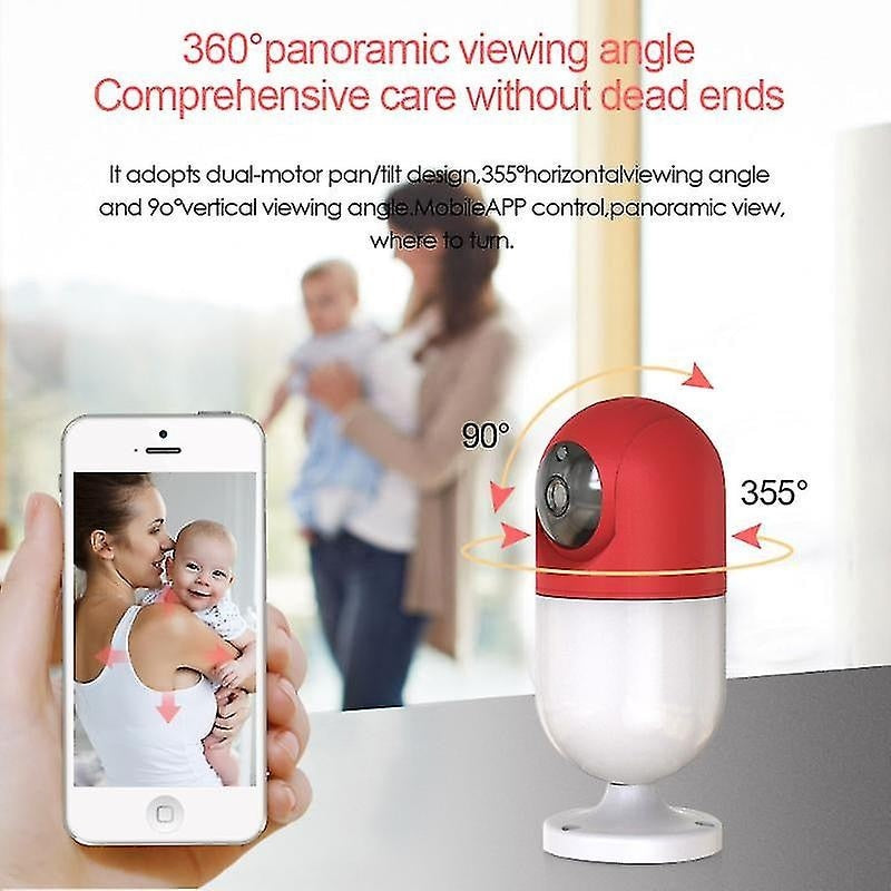 Camera wifi FOXMAG24, 2MP, 360 de grade, rotatie, detectie miscare