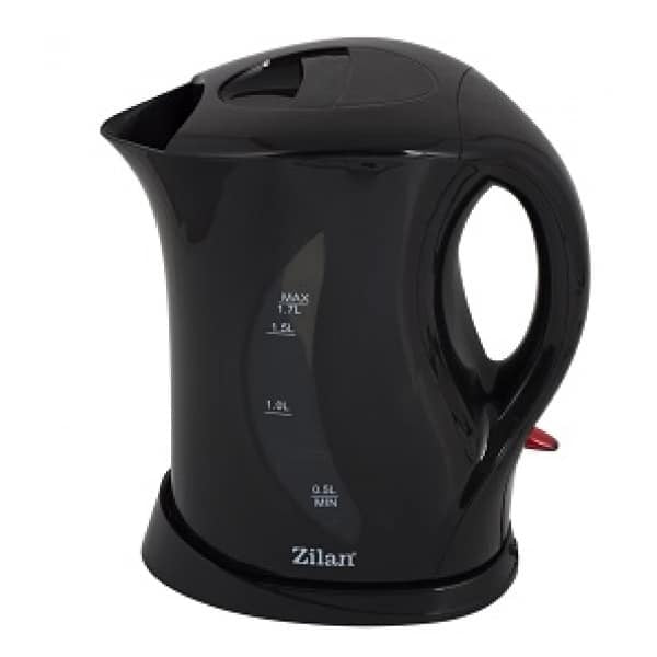 Cana electrica 1.7L, putere 2200W, negru, cu indicator nivel apa si luminos