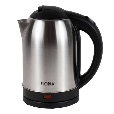 Cana fierbator inox 2L, putere 1500W cu iluminare LED si oprire automata