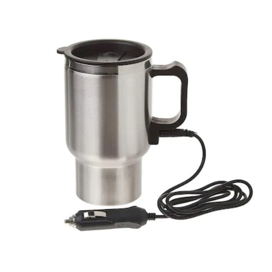 Cana termos FOXMAG24, pentru masina, cu adaptor la bricheta, 400 ml