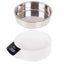 Cantar alimentar digital cu bol inox 900ml, capacitate 5 kg, ecran LCD alb
