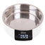 Cantar alimentar digital cu bol inox 900ml, capacitate 5 kg, ecran LCD alb
