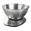 Cantar alimentar digital inox cu ecran LED si indicator baterie scazuta, capacitate 5 kg
