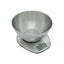 Cantar alimentar digital inox cu ecran LED si indicator baterie scazuta, capacitate 5 kg
