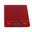 Cantar bucatarie digital, capacitate masurare 3 kg, functie TARA, picioruse antiderapante, rosu
