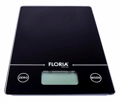 Cantar bucatarie digital sticla, capacitate 5kg, negru, display LCD
