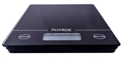 Cantar bucatarie digital sticla, capacitate 5kg, negru, display LCD