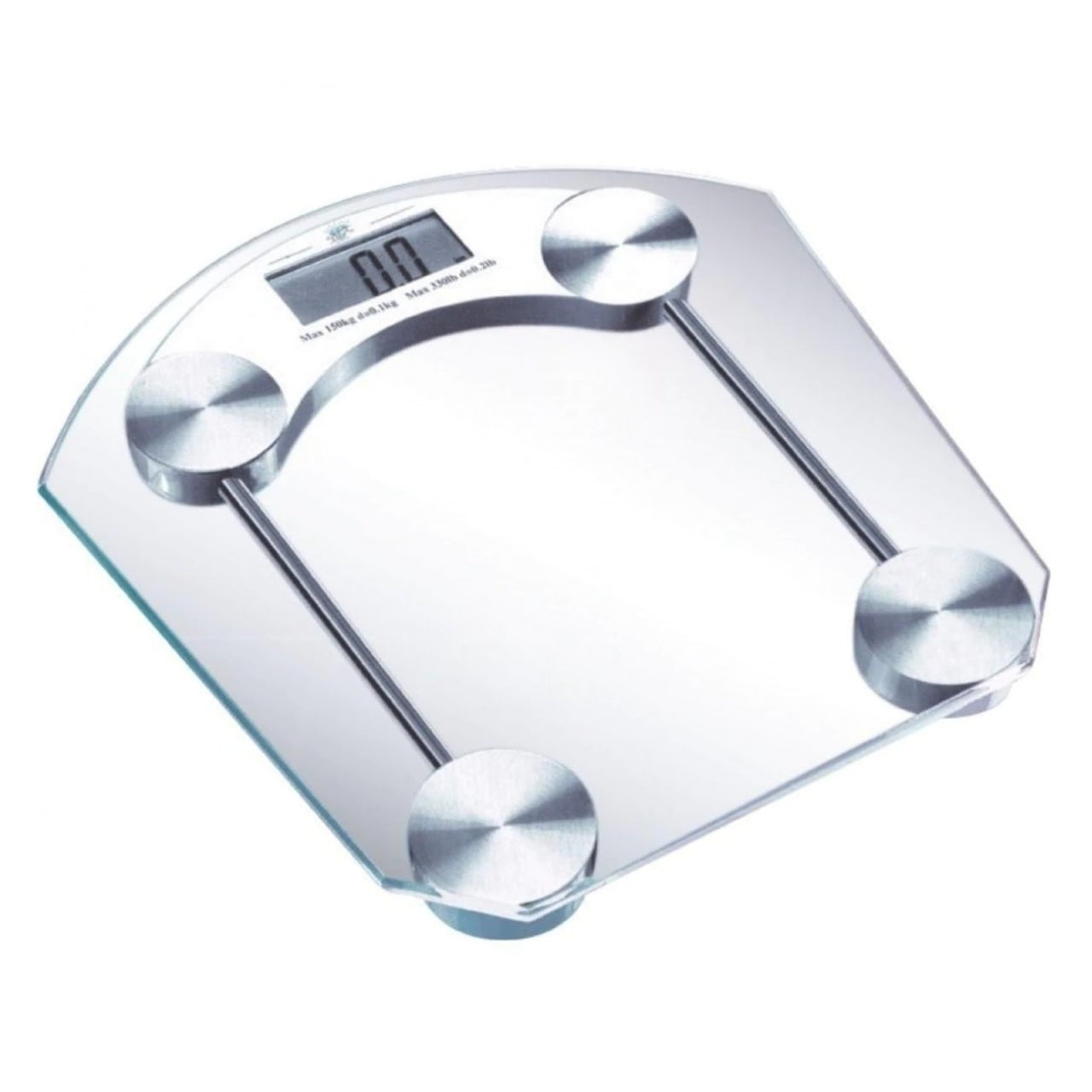 Cantar de baie, capacitate 180 kg, afisaj LCD, pornire/oprire automata, sticla transparenta