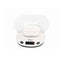 Cantar de bucatarie digital 5kg cu bol detasabil si ecran LCD alb