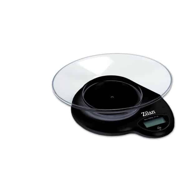 Cantar de bucatarie electronic, capacitate 3kg, negru, precis si usor de folosit
