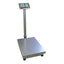 Cantar de platforma, sarcina maxima 500 kg, din otel, afisaj digital cu iluminare, cu baterie reincarcabila de mare capacitate, precizie de masurare +/- 100 g, argintiu