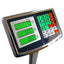Cantar de platforma, sarcina maxima 500 kg, din otel, afisaj digital cu iluminare, cu baterie reincarcabila de mare capacitate, precizie de masurare +/- 100 g, argintiu